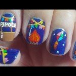 Tutorial de Unhas Decoradas para Festa Junina