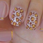 Aprenda fazer Unhas Decoradas Rosa Nude com Oncinha
