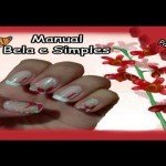 Tutorial de Unhas Meia Flor