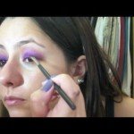Aprenda como Fazer Maquiagem Roxa