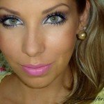 Aprenda fazer Maquiagem com Azul Suave e Cintilante