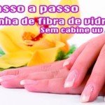 Como fazer Unha de Fibra de Vidro sem Cabine UV