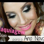 Incrível tutorial para Maquiagem de Ano Novo