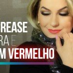 Tutorial de Maquiagem Cut Crease Neutro e Batom Vermelho