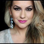 Dica de Maquiagem Azul e Batom Flat Out Fabolous
