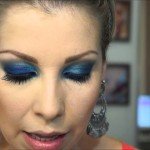 Tutorial de Maquiagem Azul com Inspiração na Marina Ruy Barbosa