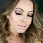 Tutorial de Maquiagem Festa usando Pêssego e Cobre