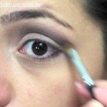 Tutorial de Maquiagem Neutra com Roxo