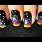 Tutorial de Unhas Decoradas Cair da Noite