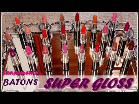 Veja os Batons Novidade da Super Gloss