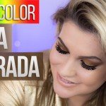 SÉRIE COLOR: MAKE DOURADA POR ALICE SALAZAR