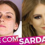 MAKE PARA PELE COM SARDAS COM MARI MARIA