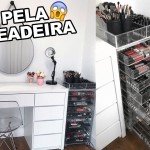 TOUR PELA PENTEADEIRA | TODA MINHA COLEÇÃO DE MAQUIAGEM