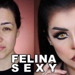 TRANSFORME-SE COMIGO PARA O HALLOWEEN | MULHER FELINA SEXY | MAKE + CABELO