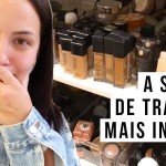 GRAVEI COM VÁRIOS YOUTUBERS E DEU EM MUITA MAQUIAGEM #VLOG