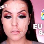 TENTEI FAZER UMA MAQUIAGEM F*D@ DO NADA!