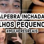 COMO MAQUIAR PÁLPEBRA INCHADA E OLHOS PEQUENOS - #MULHERESREAIS #AUTOMAQUIAGEM