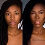 Parte 1- Maquiagem para foto em pele negra