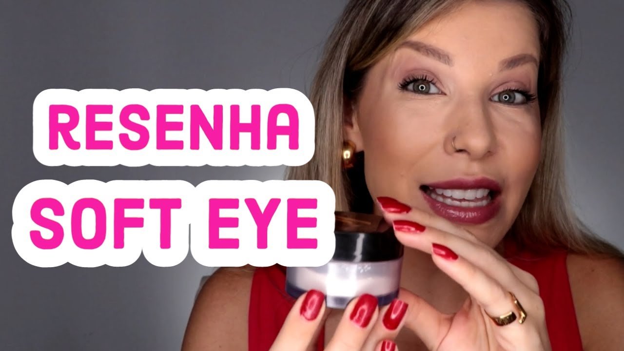 O pó ultra fino para a área dos olhos!